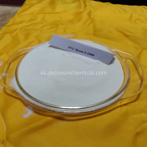 Polyvinylchloridová živica K57 pre mäkké potrubie